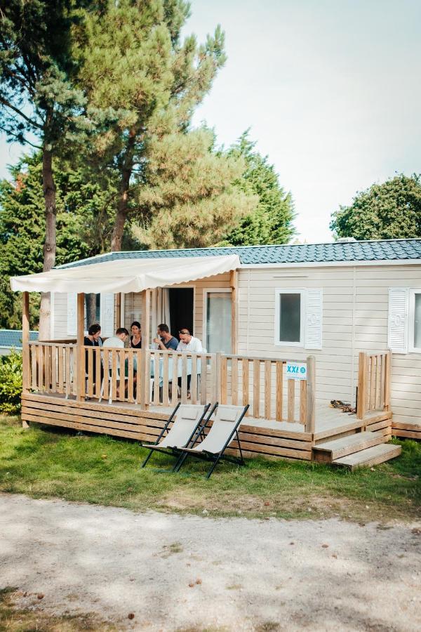 Mobil Home Xxl 4 Chambres - Camping Du Vieux Moulin Vensac Exterior foto